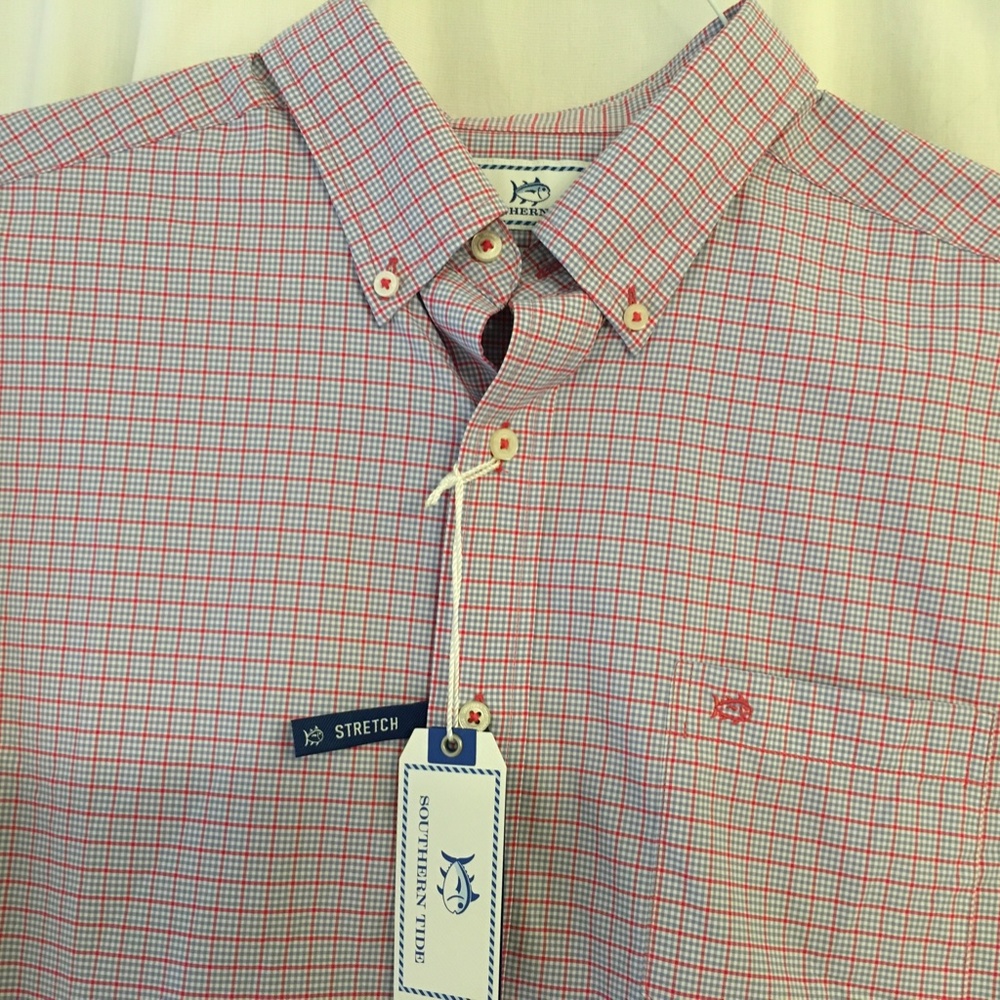 Men's Long sleeve Casual Button down shirt by Southern Tide.